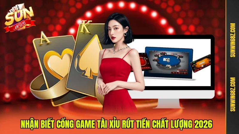 Nhận biết cổng game tài xỉu rút tiền chất lượng 2026